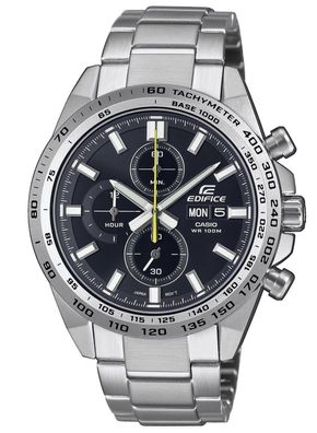 Casio Edifice Chronograph Herrenuhr Stahl/Schwarz EFR-574D-1AVUEF