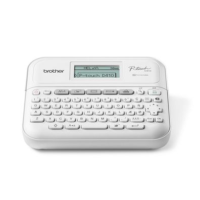 Brother P-touch D410VP Desktop Beschriftungsgerät mit Koffer