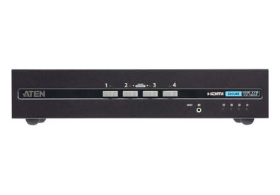 ATEN CS1144H4 4-Port KVM Secure Switch mit USB 4K HDMI Dual-Display (PSD PP v4.0