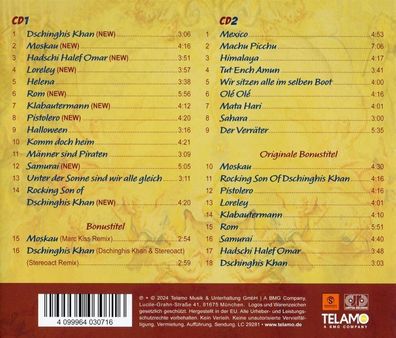 Dschinghis Khan: Dschinghis Khan: Best Of 45 Jahre - - (CD / B)