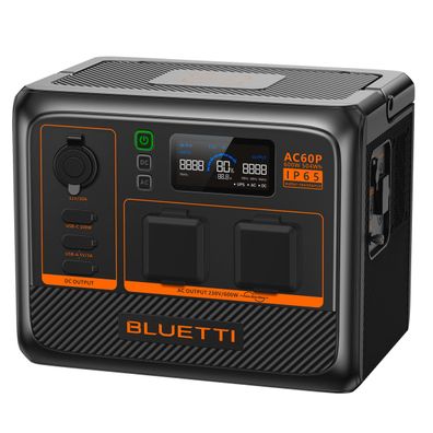 Bluetti Portable Power Station AC60P-Black-EU