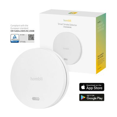 Hombli smarter Rauchmelder weiß