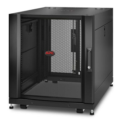 APC - NetShelter SX 12U Server Rack 600mm x 900mm, Schwarz