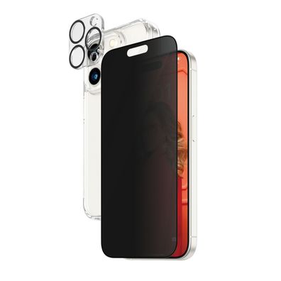 PanzerGlass 3-in-1-Privacy-Pack iPhone 15 Pro