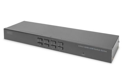 Digitus Desktop 8 Port HDMI KVM Switch Single View