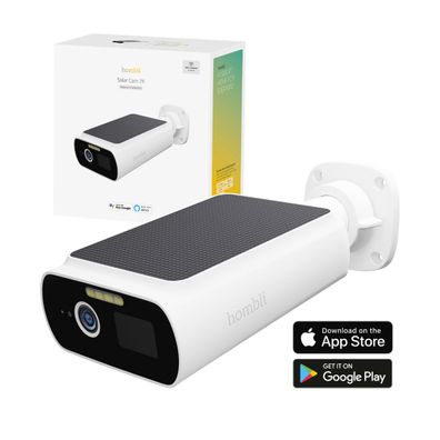 Hombli smarte solar Kamera, weiß
