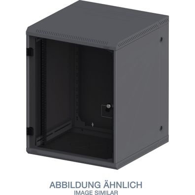 19Zoll Wandschrank 12HE, Triton RBA-12-AD5-BAX-A1, 600x515, zweiteilig, Glastür,