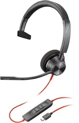 Poly Headset Blackwire C3310 Mono USB-C/A Teams