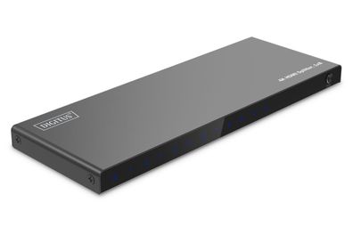 Digitus 1x8 HDMI Splitter, 4K/60Hz HDCP 2.3, EDID Control