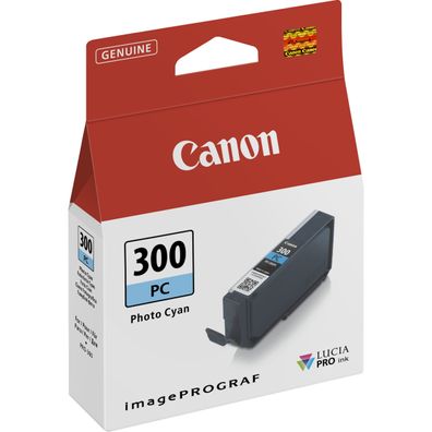 Canon Tintenpatrone PFI-300 PC Cyan (14,4ml)