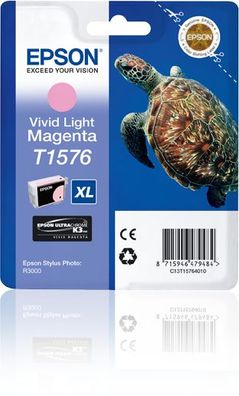 Epson Tintenpatrone T1576 XL hell Magenta
