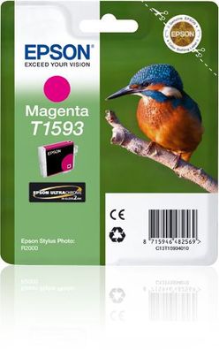 Epson Tintenpatrone T1593 Magenta (17ml)
