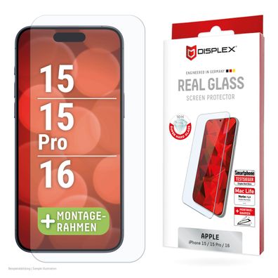 Displex Panzerglas 10H iPhone 15/15 Pro/16