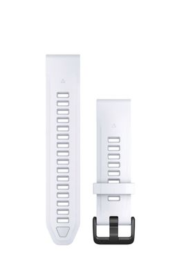 Garmin Ersatzarmband QuickFit 20mm Silikon Steinweiss