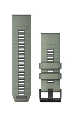 Garmin Ersatzarmband QuickFit 26mm Silikon Weidengrün/Graphit