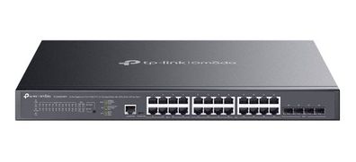 Omada 24-Port Gigabit / 4-Port 10GE SFP+ L2+ Mgd Switch PoE