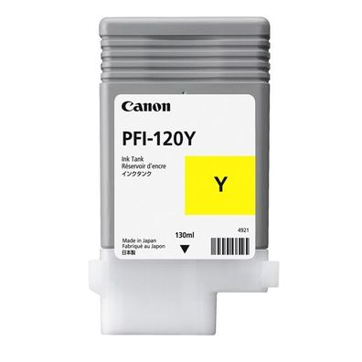 Canon PFI120Y IPF Tinte Gelb 130ml