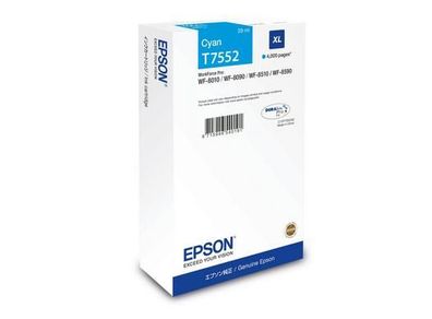 Epson WF Tinte cyan XL 4000 Seiten 39ml