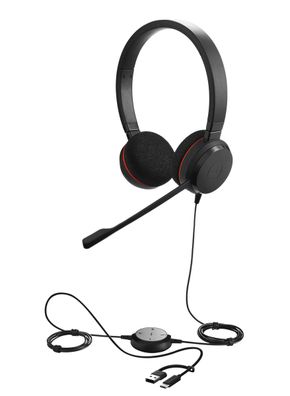 JABRA Evolve 20 USB C/A UC Stereo