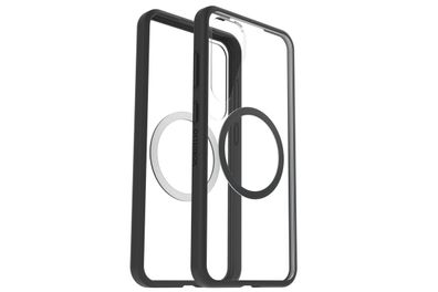 Otterbox React Magnet Qi2 für Samsung S25 + , Black Crystal
