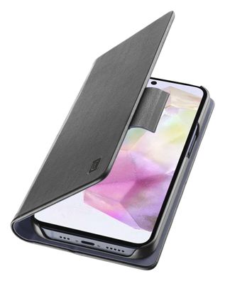 Cellularline Book Case für Samsung A36 5G/ A56 5G Black