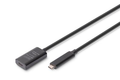 Digitus Aktives USB 3.2 Gen2 10G Verläng. USB-C - USB-C, 5m