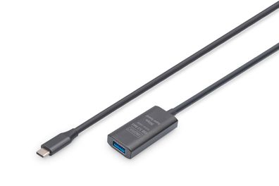 Digitus Aktives USB 3.2 Gen1 5G Verläng. USB-C - USB-A, 5m