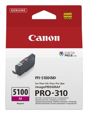 Canon PFI-5100 M Druckerpatrone 1 Stück(e) Original Magenta