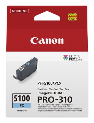 Canon PFI-5100 PC Druckerpatrone 1 Stück(e) Original Foto zyan