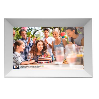 Denver Bilderrahmen 10,1Zoll PFF-1063 wi-fi white