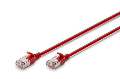Digitus CAT 6A F-FTP SlimPatchk., U, SZH AWG 32/7, 2m, ot