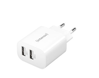 Intenso Power Adapter 24W, 2x USB-A