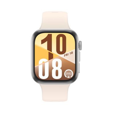 Huawei Watch Fit 4 (Seiya-B19F) White Fluoroelastomer Strap