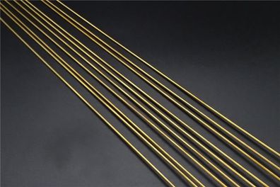 10 Stäbe Messinghartlot Messing-Hartlot B, B-Cu60Zn Ø 2,0x333mm rund massiv