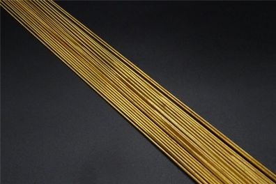 38 Stäbe Messinghartlot Messing-Hartlot B, B-Cu60Zn Ø 2,0x333mm rund massiv