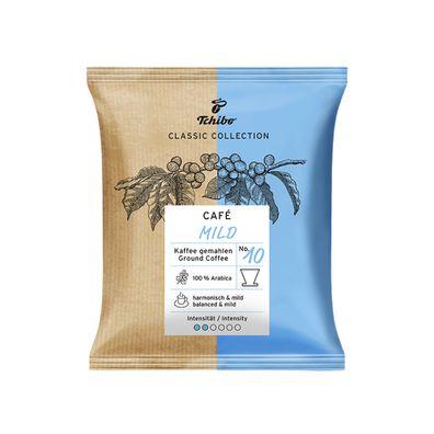 Tchibo Café Mild, No.10 Filterkaffee 75 x 70g Gemahlen