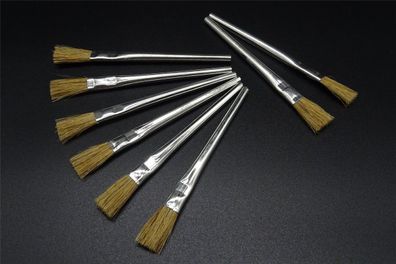 8x Lötwasserpinsel Lötpinsel Pinsel 10mm Felder Naturborsten Lötarbeiten Löten