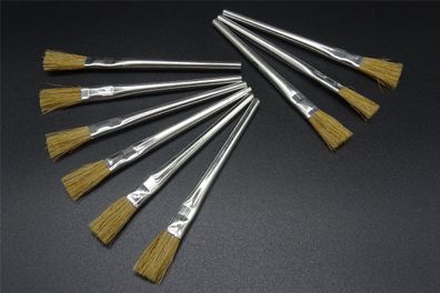9x Lötwasserpinsel Lötpinsel Pinsel 10mm Felder Naturborsten Lötarbeiten Löten