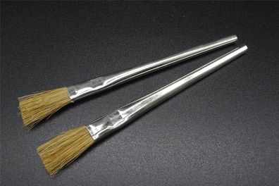 2 Lötwasserpinsel Lötpinsel Pinsel 10mm Felder Naturborsten Lötarbeiten Löten
