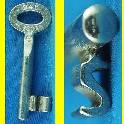 Börkey Zimmertür-Einsteckschloss-Schlüssel 946 Profil 233A