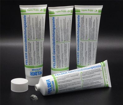 4x 150g Gewindedichtpaste Gewindedichtmittel Hanf Dichtpaste Wasser Heizung Gas