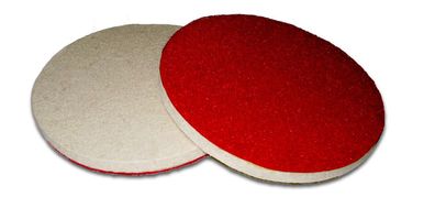 Polierscheiben Schleifscheiben Polierdisc Klett 125mm Filzpolierscheiben 3 St