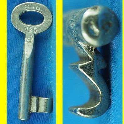 Börkey Zimmertür-Einsteckschloss-Schlüssel 946 Profil 125