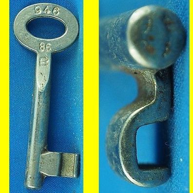 Börkey Zimmertür-Einsteckschloss-Schlüssel 946 Profil 86