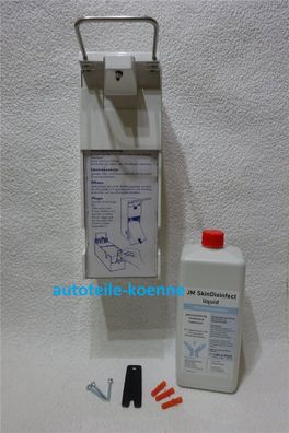 FIX-Hebelspender + 1000ml Desinfektionsmittel Seifenspender Hand + Arm Bedienung