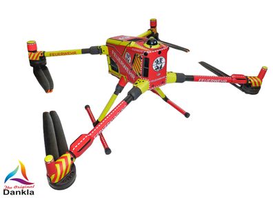 DJI M400 - Skin - Design: Feuerwehr* - Individualisierbar - Folie/Decal/Sticker