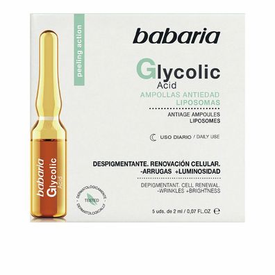 Babaria Glycolic Acid Cell Renewal Ampoules 5 X 2ml