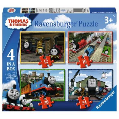 Thomas der Zug Puzzle, 4in1