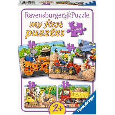 Ravensburger Mein erstes Tier-Puzzle 4in1 (2,4,6,8 Teile)