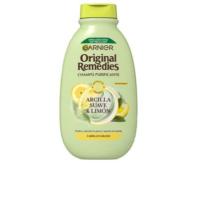 Original Remedies sanftes Ton- und Zitronenshampoo 400 ml